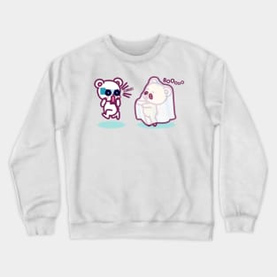 Scary Bear for Halloween Crewneck Sweatshirt